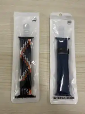 Tasma neylon Apple Watch 4,5,6,7,8,9,10,SE va Ultra uchun, o'lchami38/40/42/44/45/46/49 mm