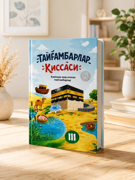 "Payg‘ambarlar qissasi" 4 jildli to‘plam | Bolalar uchun islomiy kitob | Qattiq muqova