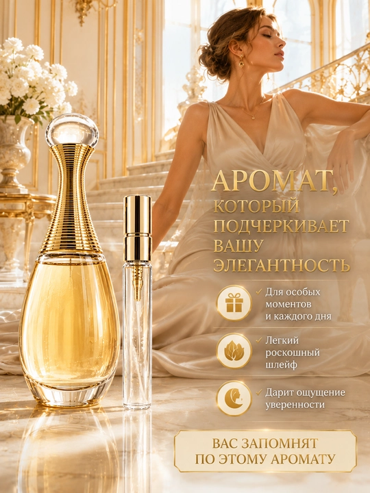 Atirlar ayollar Jadore Dior J'adore, ayollar atiri probnik, 5 ml, 10 ml