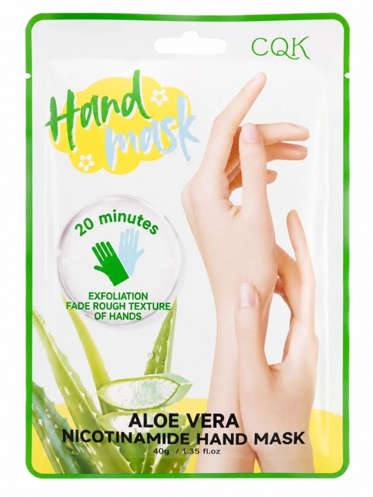 Aloe vera va niatsinamidli qoʻllar uchun namlovchi niqob-qoʻlqop, 40 g