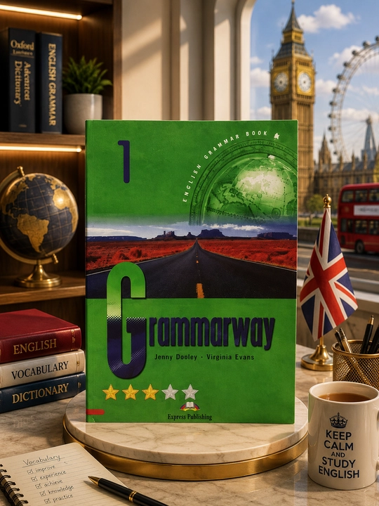 Grammarway, English Grammar Book, 1-4, изучения англиского языка, учебник - 