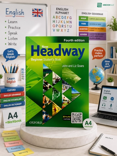 Headway, Student's,Workbook with key, Fourth edition, изучению английского языка, учебник - 