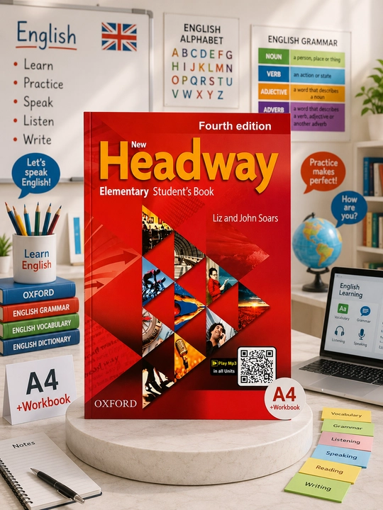 Headway, Student's,Workbook with key, Fourth edition, изучению английского языка, учебник - 
