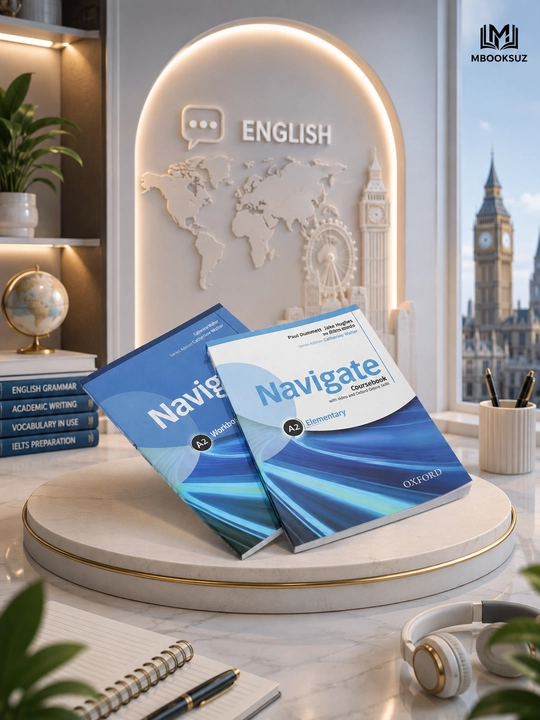 Navigate, Coursebook with workbook, изучения английского языка, учебник