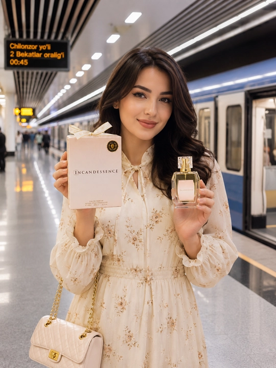 Incandessence ayollar atiri Eau De Parfum 100 ml nafis gulli xushbo'y hid