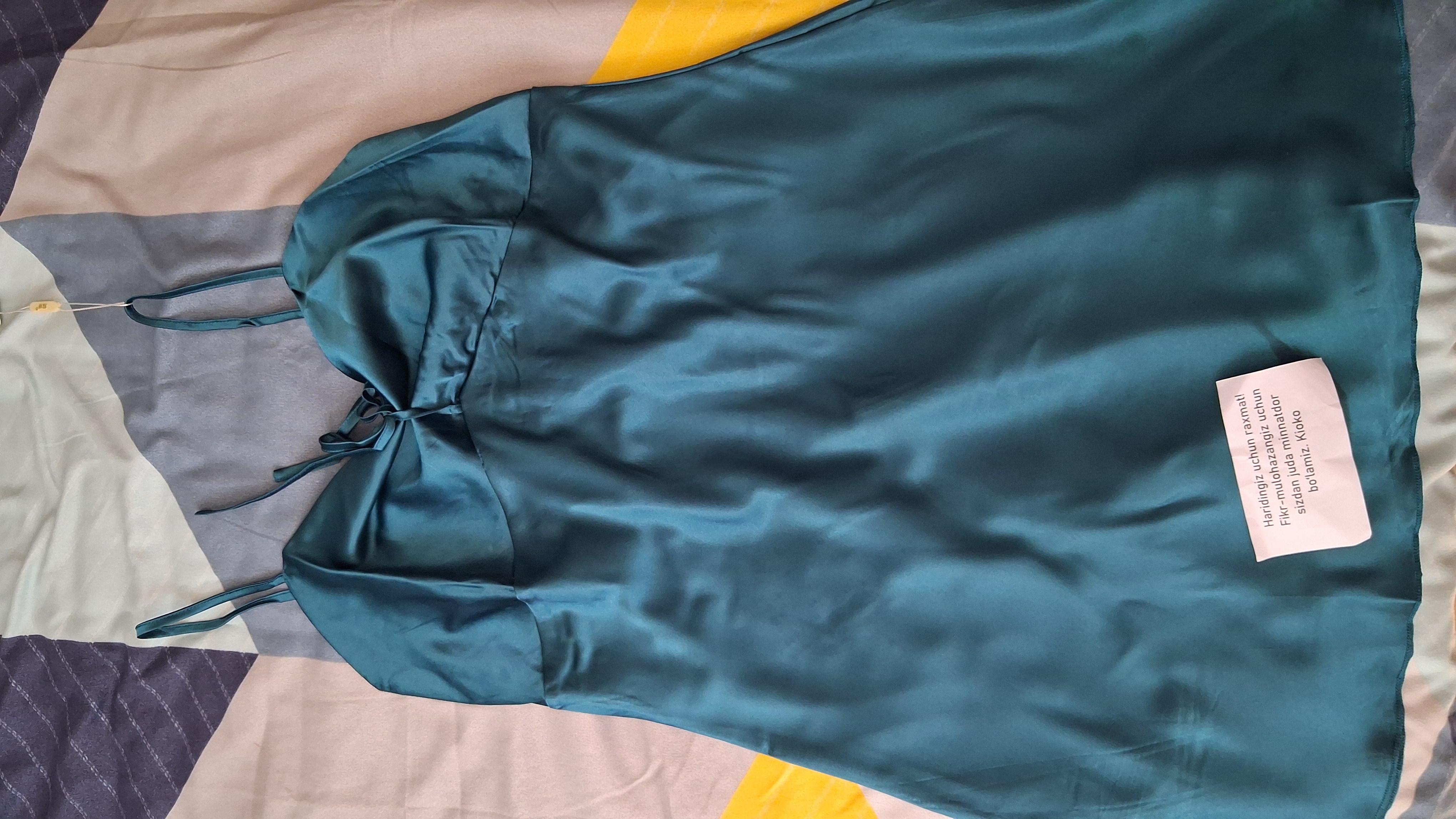 Ayollar tungi ko‘ylagi Kioko, ipakdek mayin tungi ko‘ylak, uxlash uchun pijama, uy kiyimi