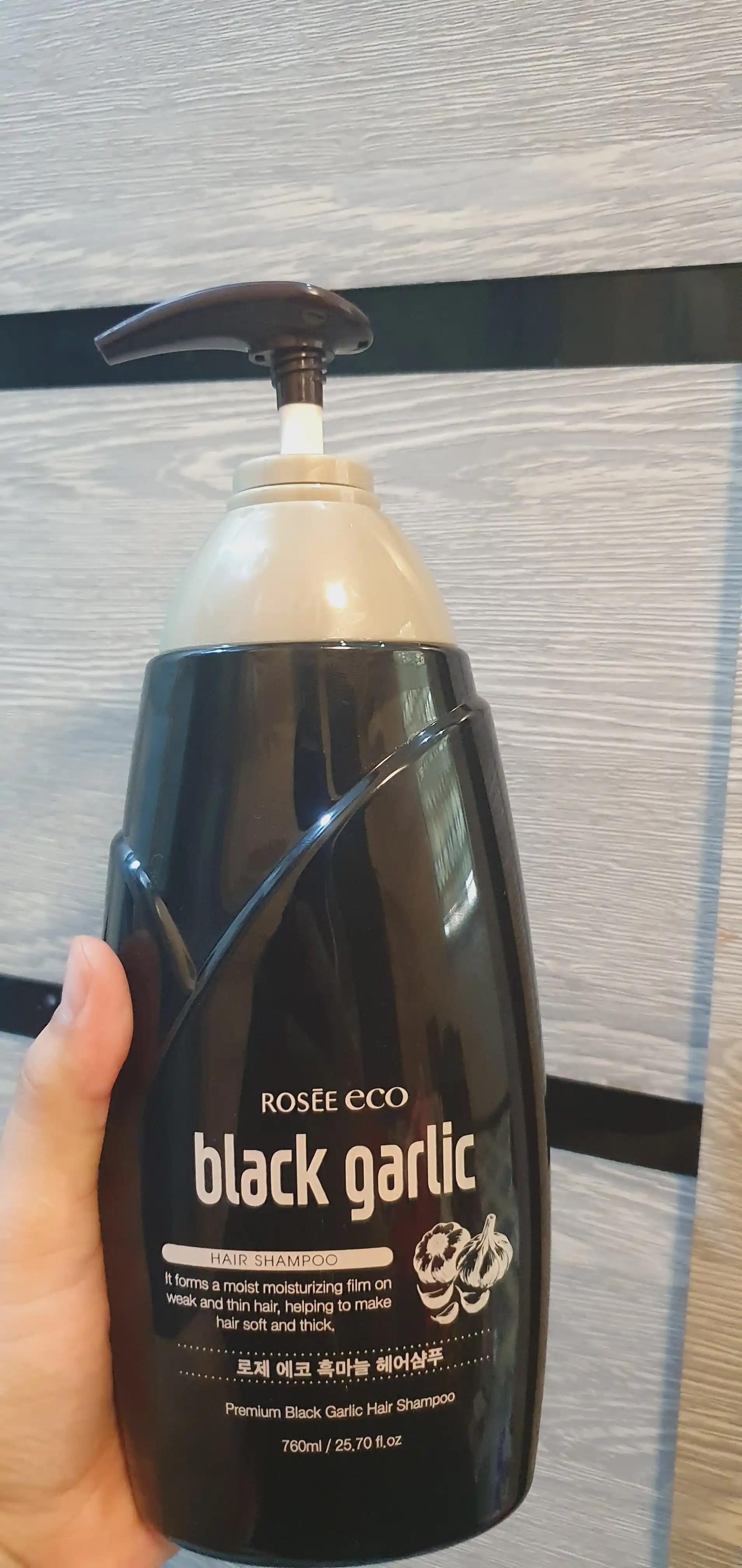 Rosse Eco Aloe, Eco Argan, Black garlic koreya shampuni barcha turdagi sochlar uchun