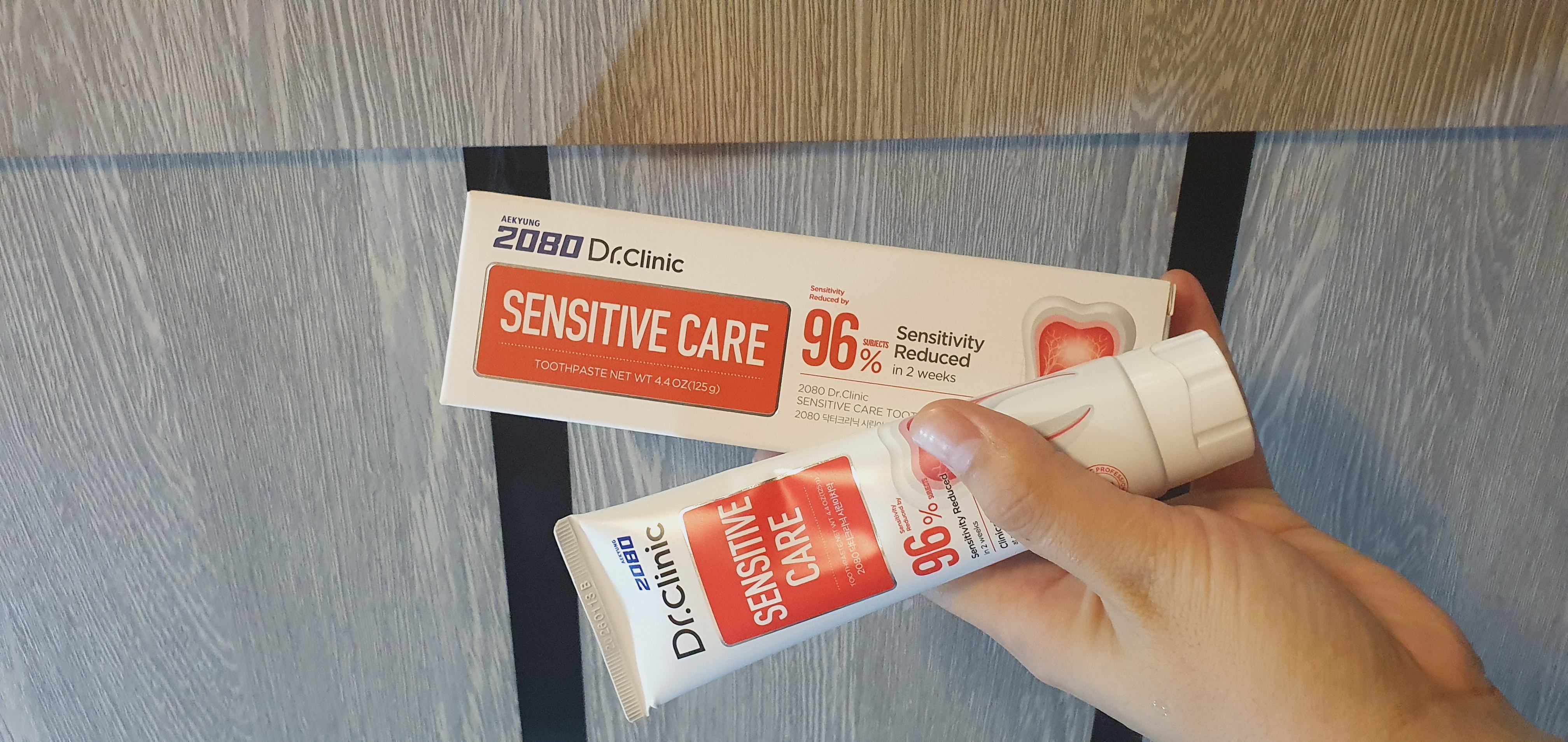 Tish pastasi, tishlarni va milklarni va oqartiruvchi, Dr.Clinic 2080, Koreya