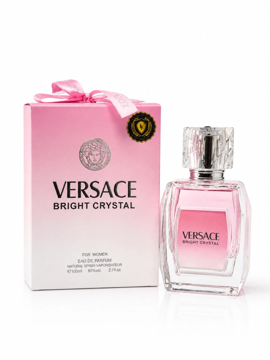 Versace Bright Crystal Eau De Parfum 100 ml ayollar uchun gulli mevali atir