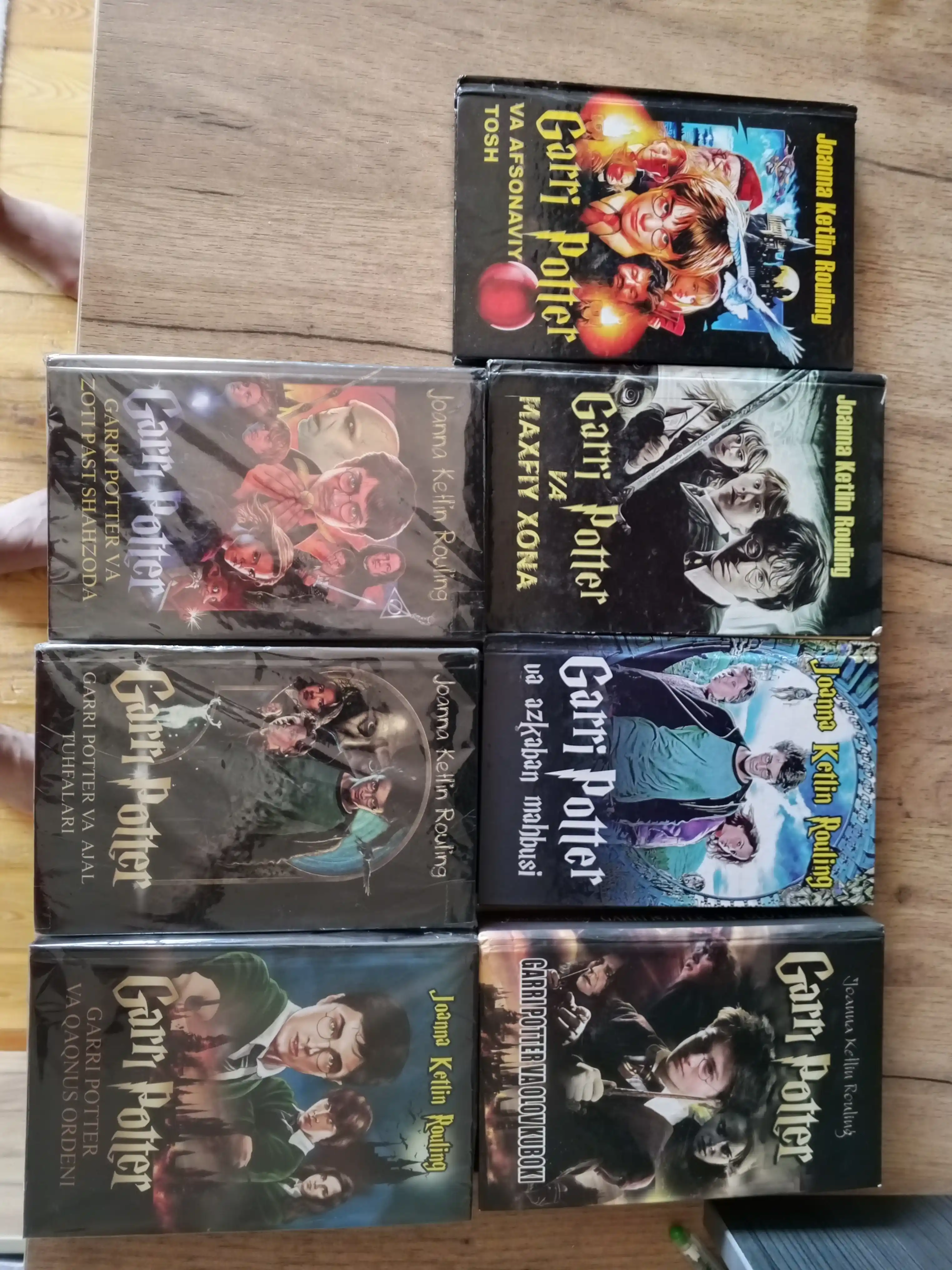 Garri Potter, barcha kitobi, o'zbek tilida