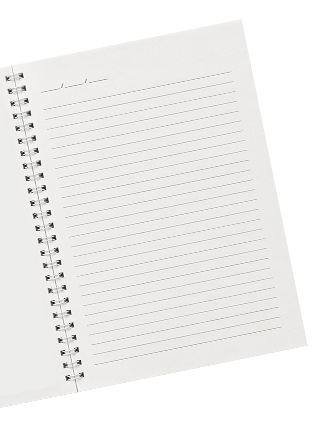 Arabcha yozuvli, ismli prujinali bloknot - A5 formatida, 30 varaqli