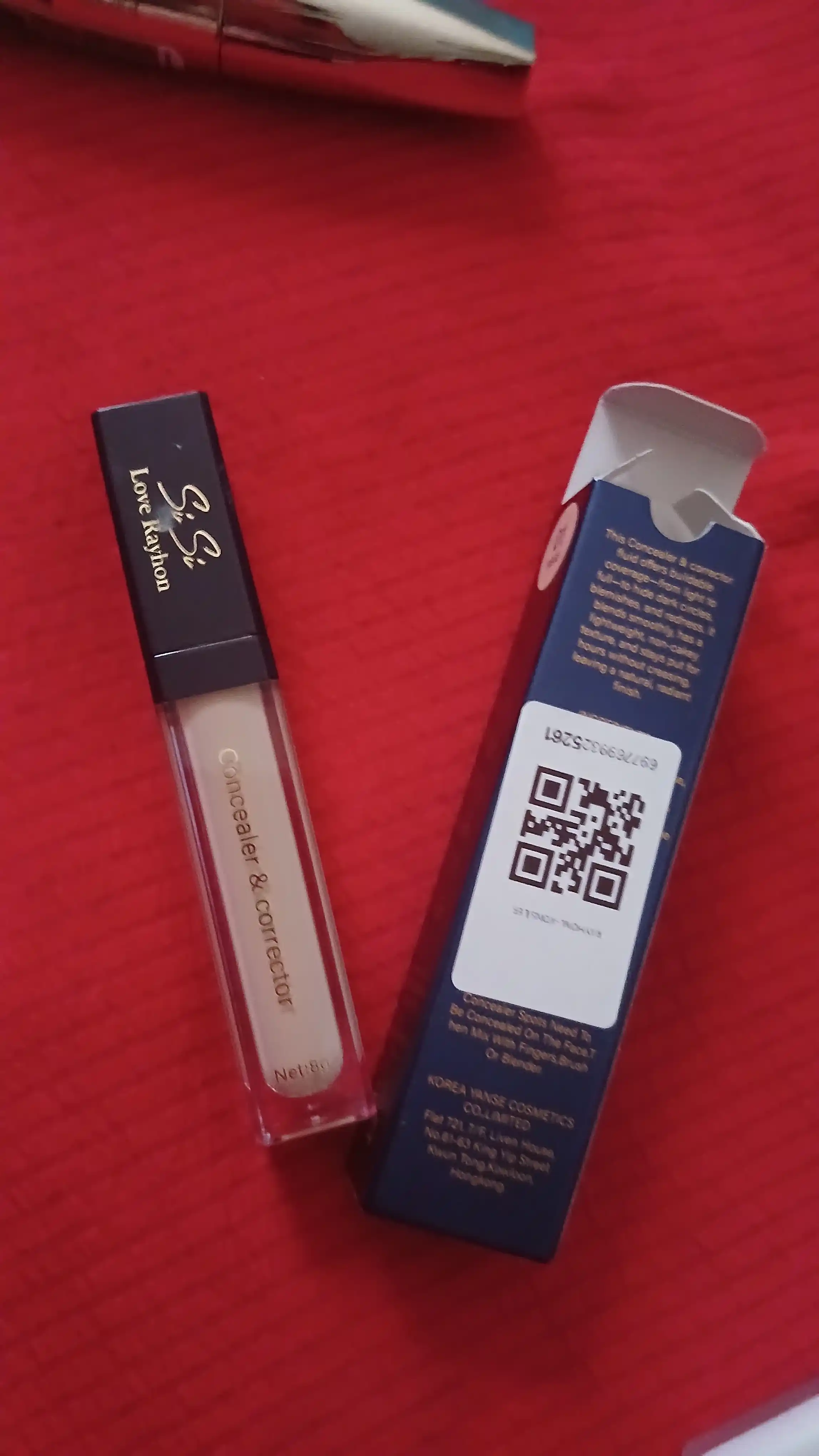 Sisi Love Rayhon Concealer & Corrector Lightweight yuz uchun konsiler