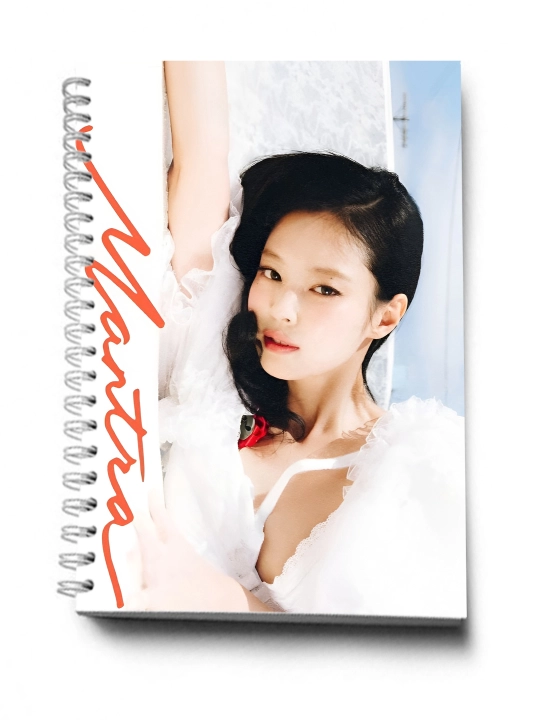 BLACKPINK, K-POP, Bloknot va Planner 2 tasi 1 da - 30 varaqli, 2 bo'limli