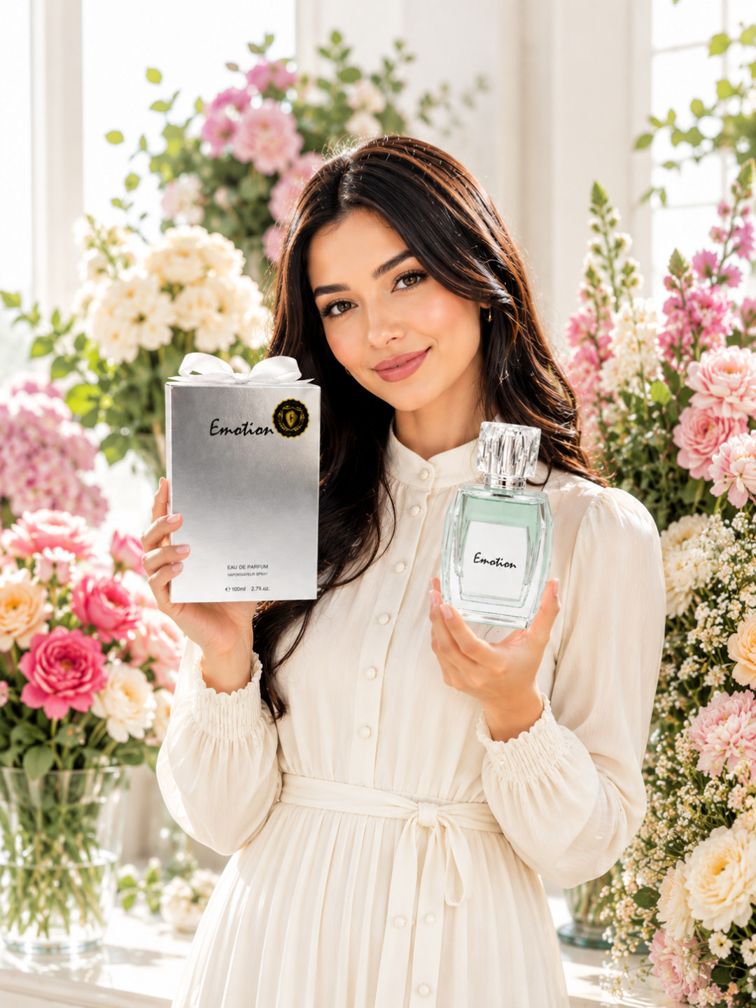 Emotion Eau De Parfum 100 ml ayollar uchun gulli yashil xushbo'y atir - 
