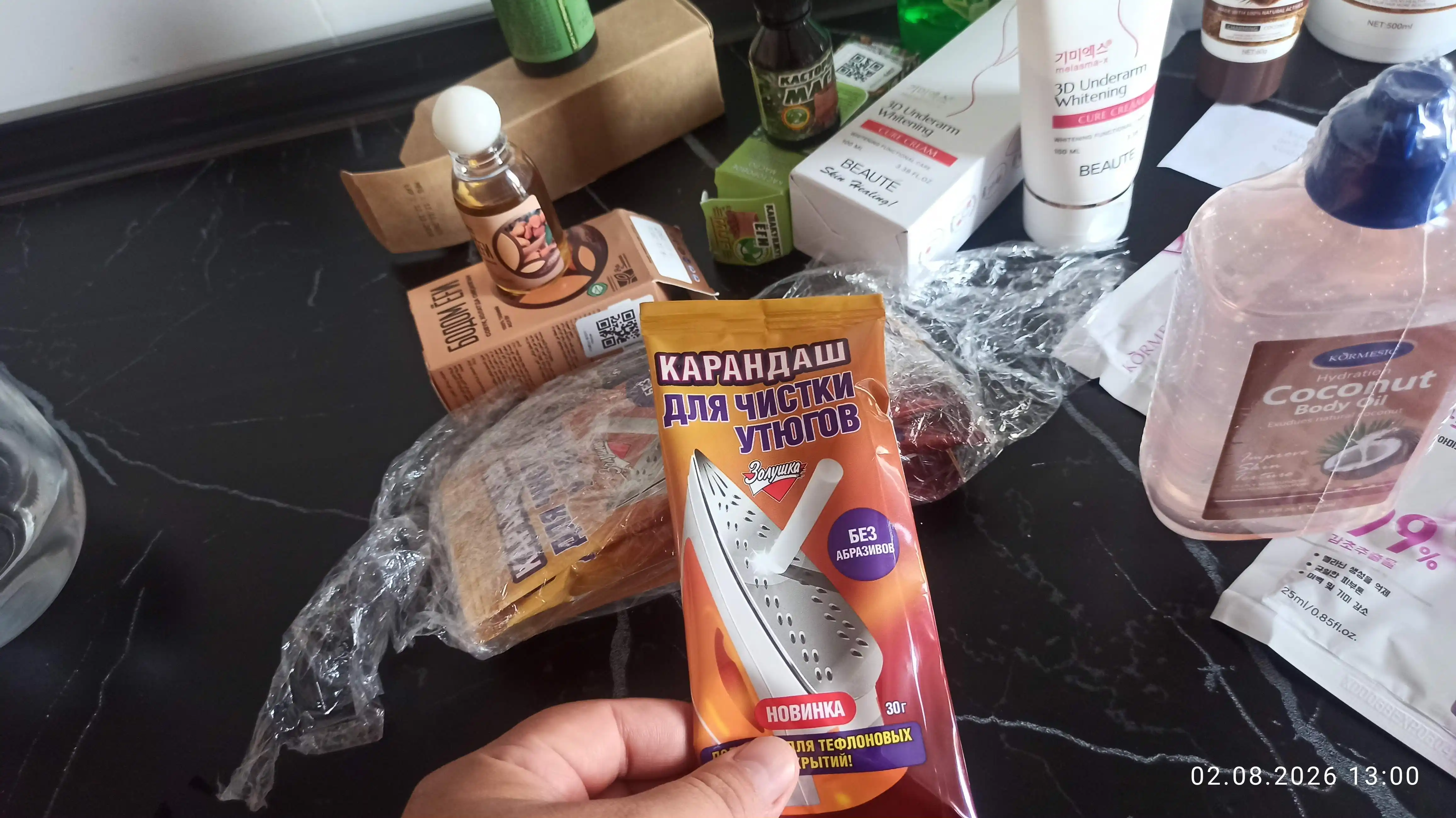 Карандаш для чистки утюгов Золушка, Россия, 5 шт