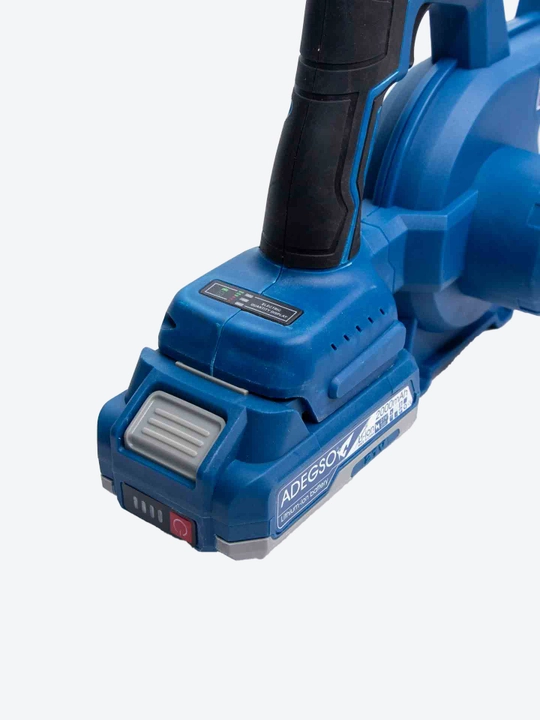 ADEGSO akkumulyatorli havo puflagichi – 21V, 2 dona 2000mAh batareya, zaryadlovchi bilan