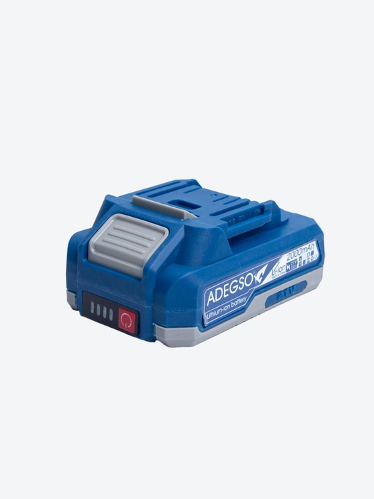 ADEGSO akkumulyatorli havo puflagichi – 21V, 2 dona 2000mAh batareya, zaryadlovchi bilan