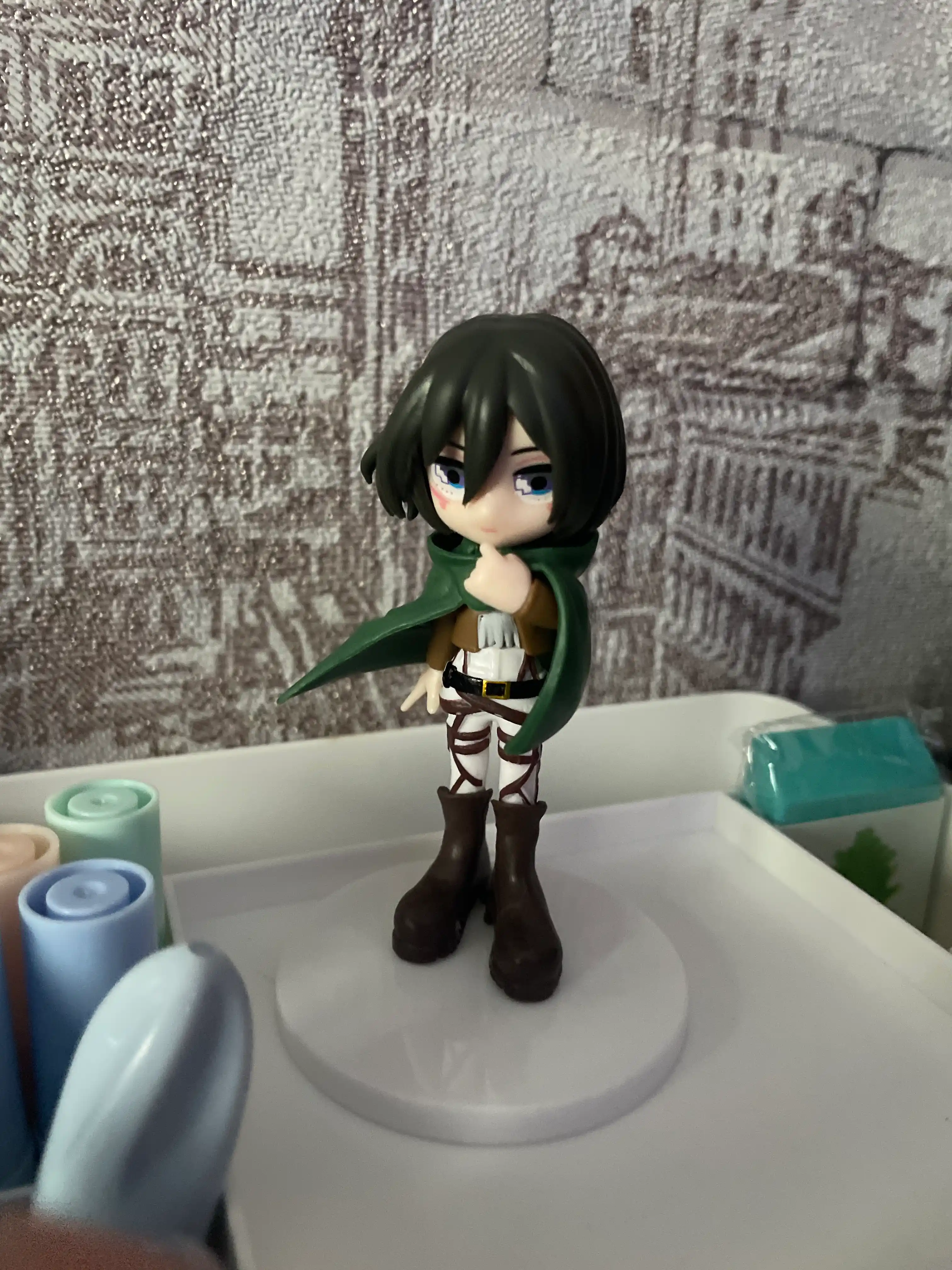 Сюрприз бокс Атака титанов аниме blind box коллекционная фигурка Attack on titan