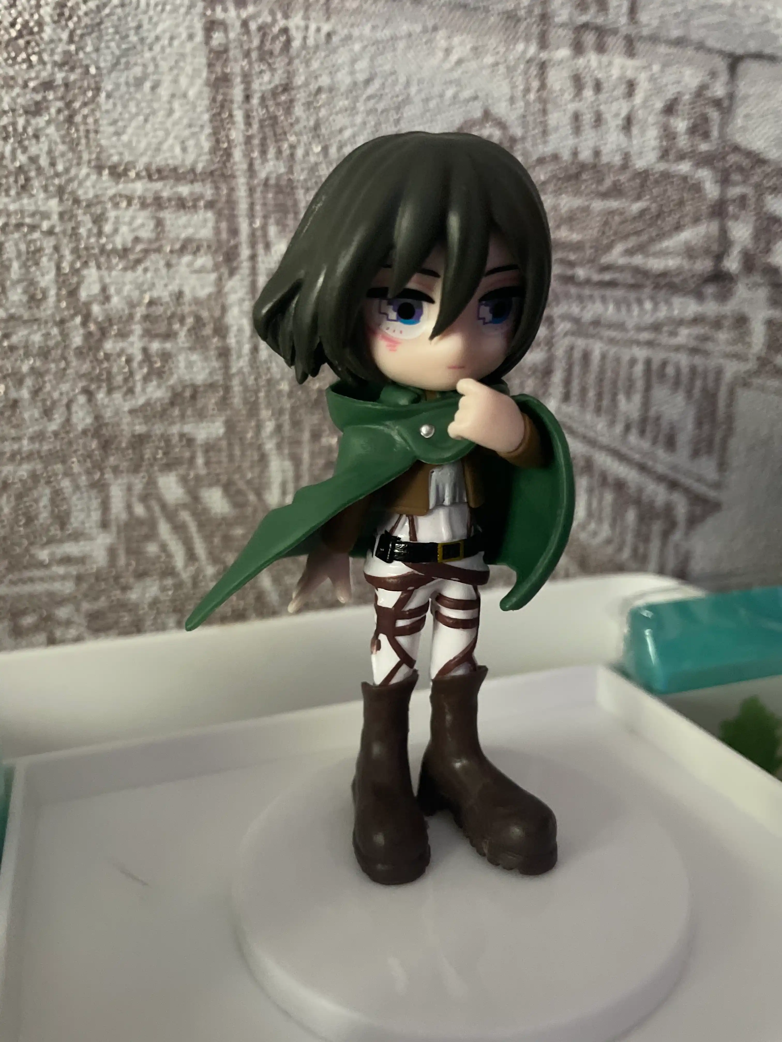 Сюрприз бокс Атака титанов аниме blind box коллекционная фигурка Attack on titan