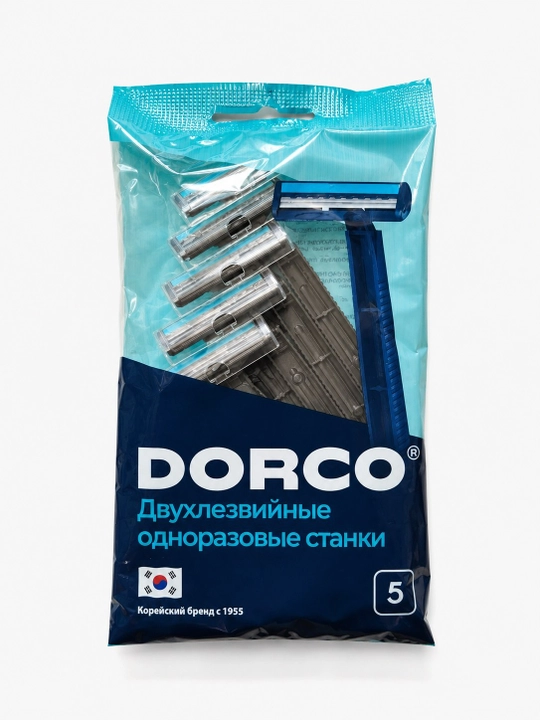 DORCO ikki pichokli bir martalik sokol olish ustarasi, 5 Dona - 