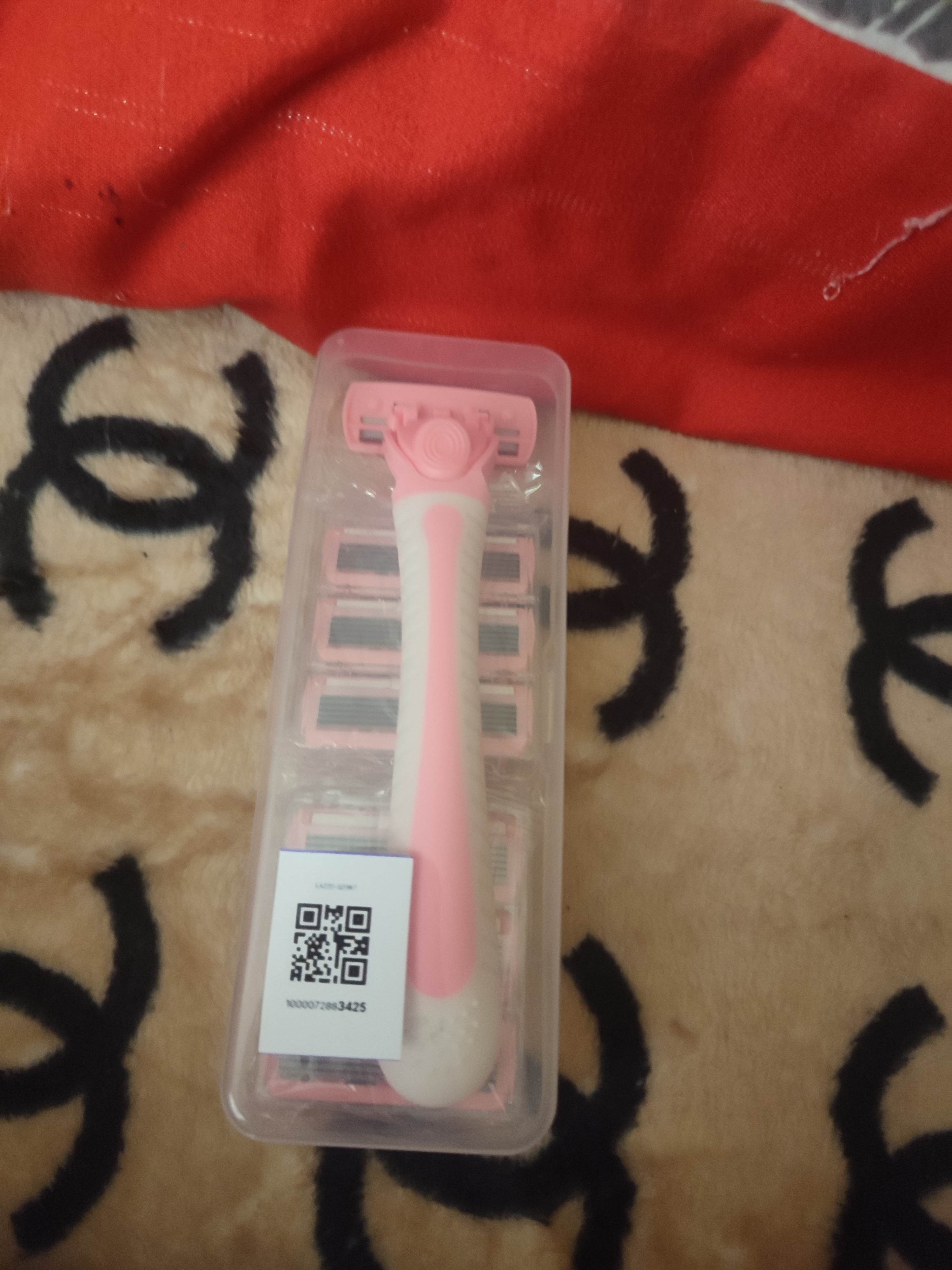 Ayollar uchun Dream Powder ko‘p pichoqli britva, 6 ta almashtiriladigan boshi bilan