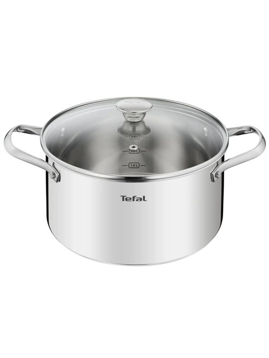 Кастрюля с крышкой Tefal Cook Eat 24 см B9214674, 5.4 л - 
