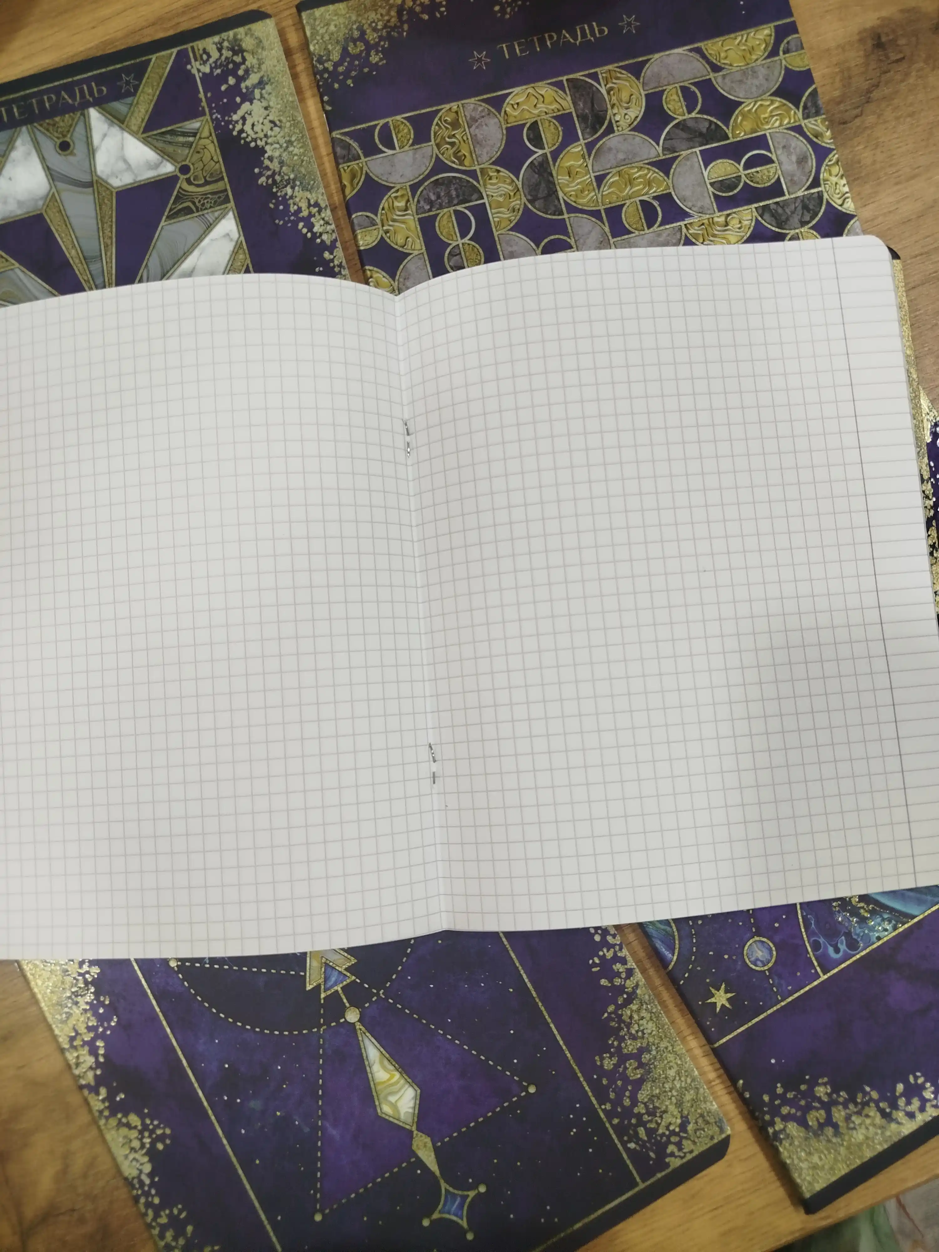 Daftarlar to‘plami A5, 48 varaq, 5 dona, katakli, maktab va talabalar uchun (Rossiya)
