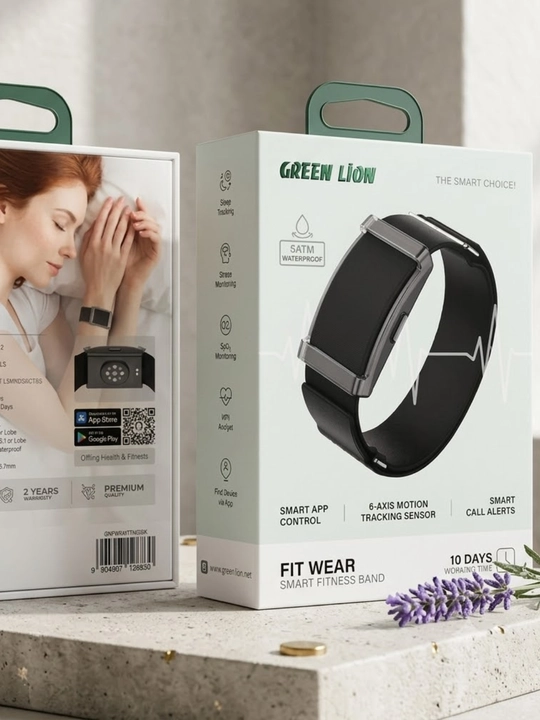 Green Lion Fit Wear Smart Fitness Band - 