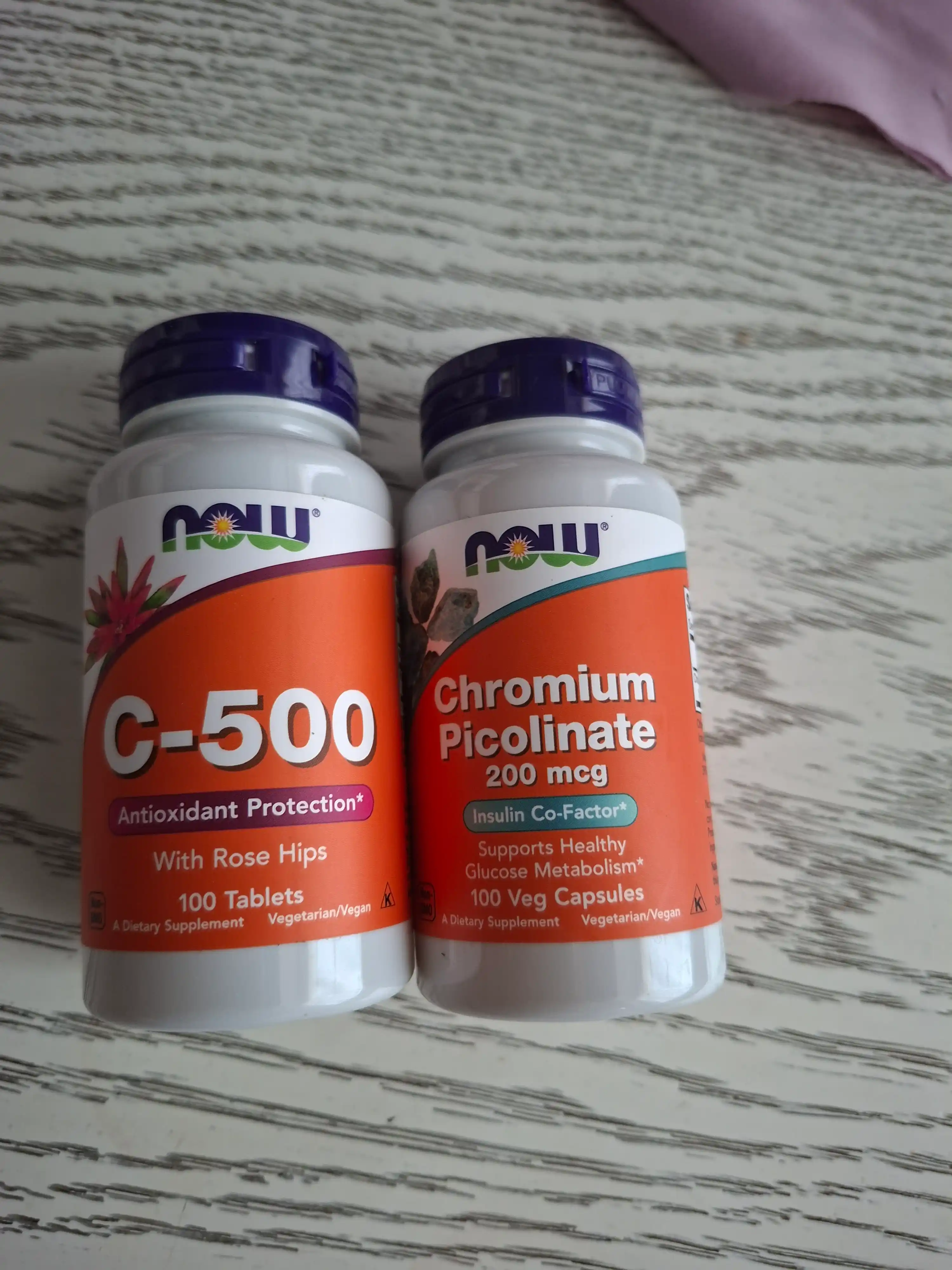 Immunitet uchun vitaminlar Now Foods C-500, 100 tabletka