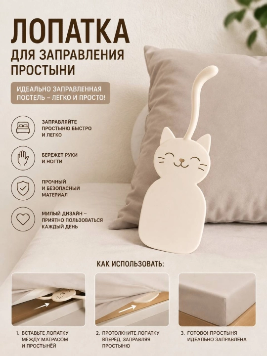 Лопатка для заправления простыни - 
