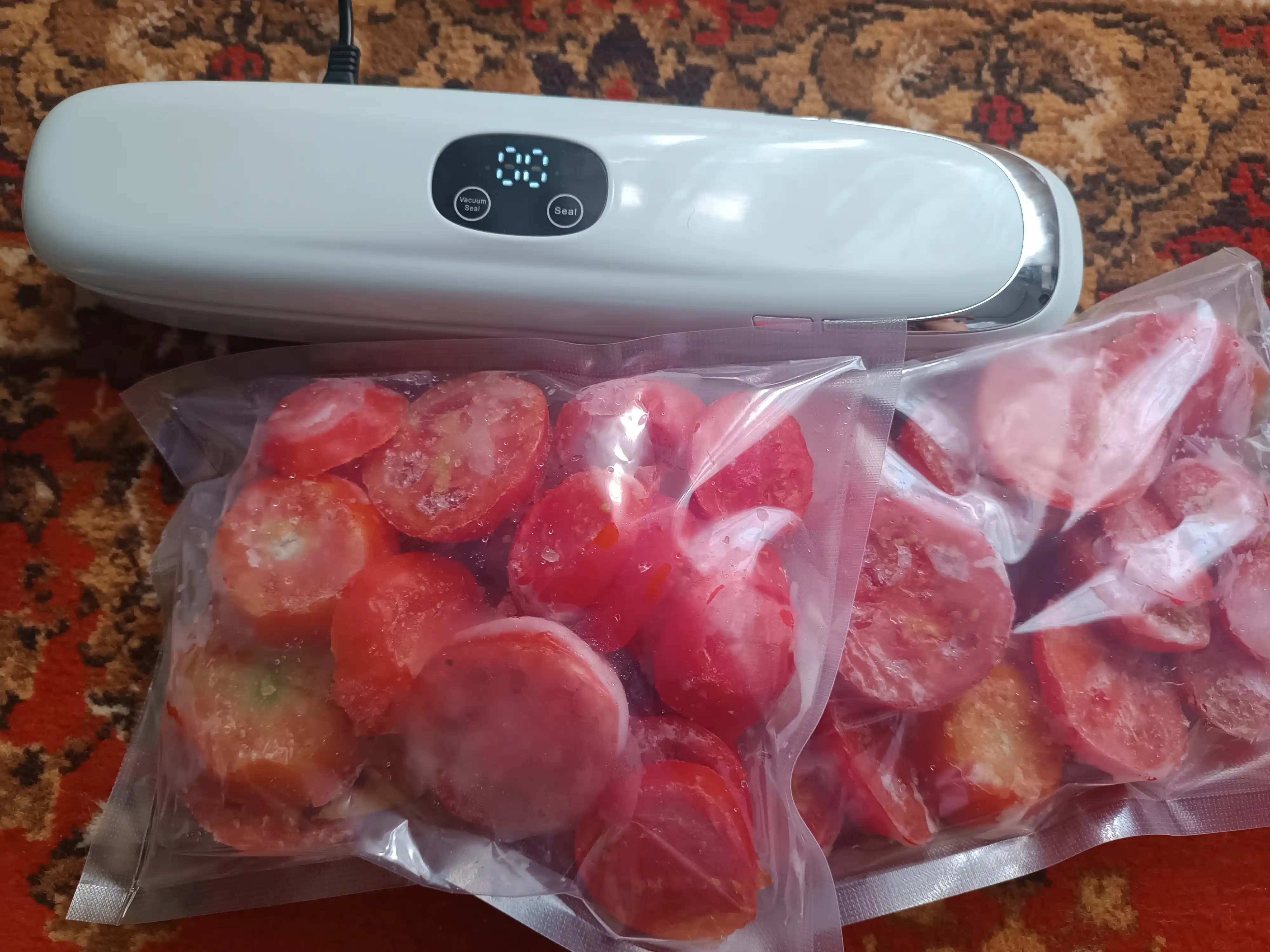 Вакууматор для продуктов + 10 пакетов, вакуумный упаковщик мощный, вакууматор