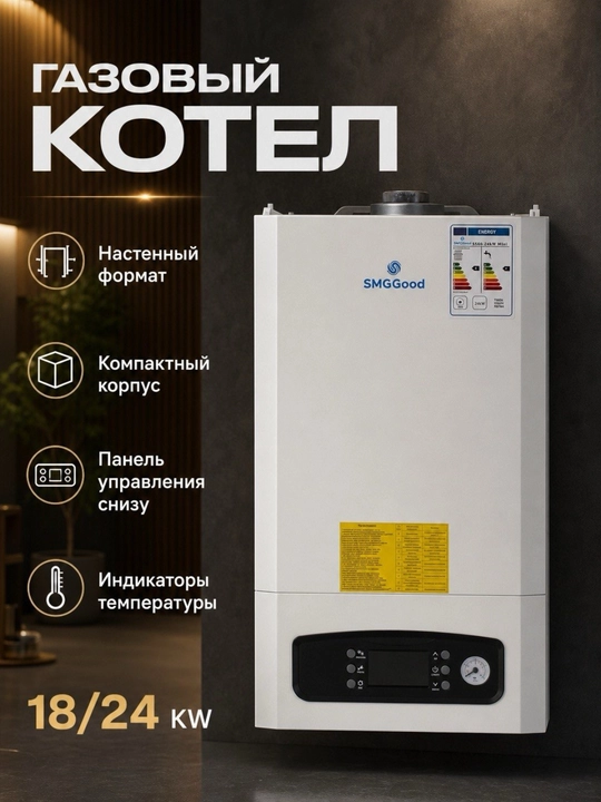 SMGGood 18,24 kW qozoni — o'rnatish oson, ishlatish qulay, uzoq xizmat qiladi - 