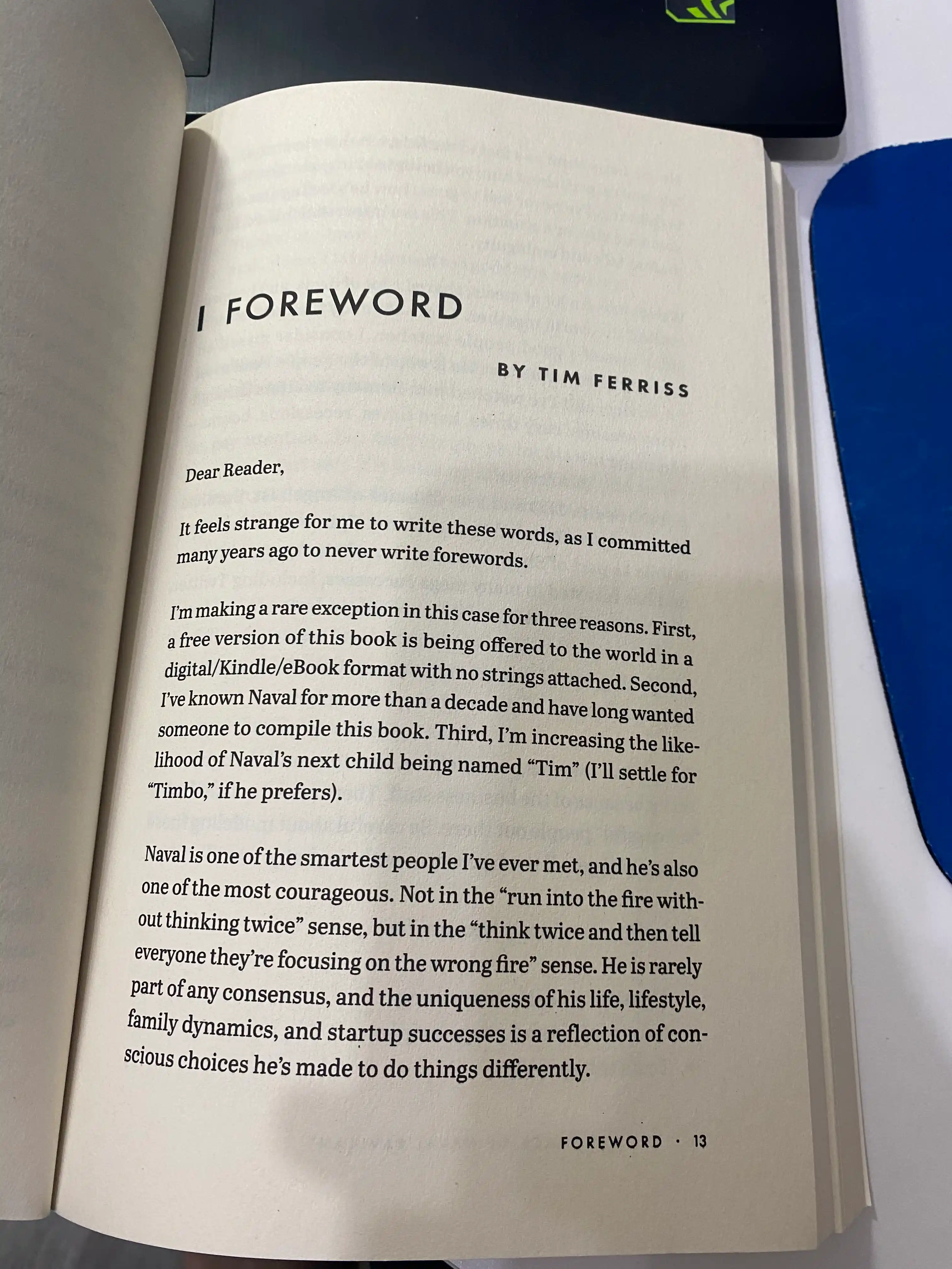 The Almanack of Naval Ravikant, Tim Ferriss