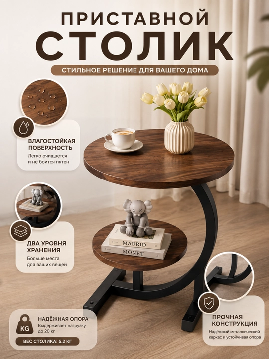 Dekorativ yon stol - uy va ofis uchun qulay hamda zamonaviy dizayn