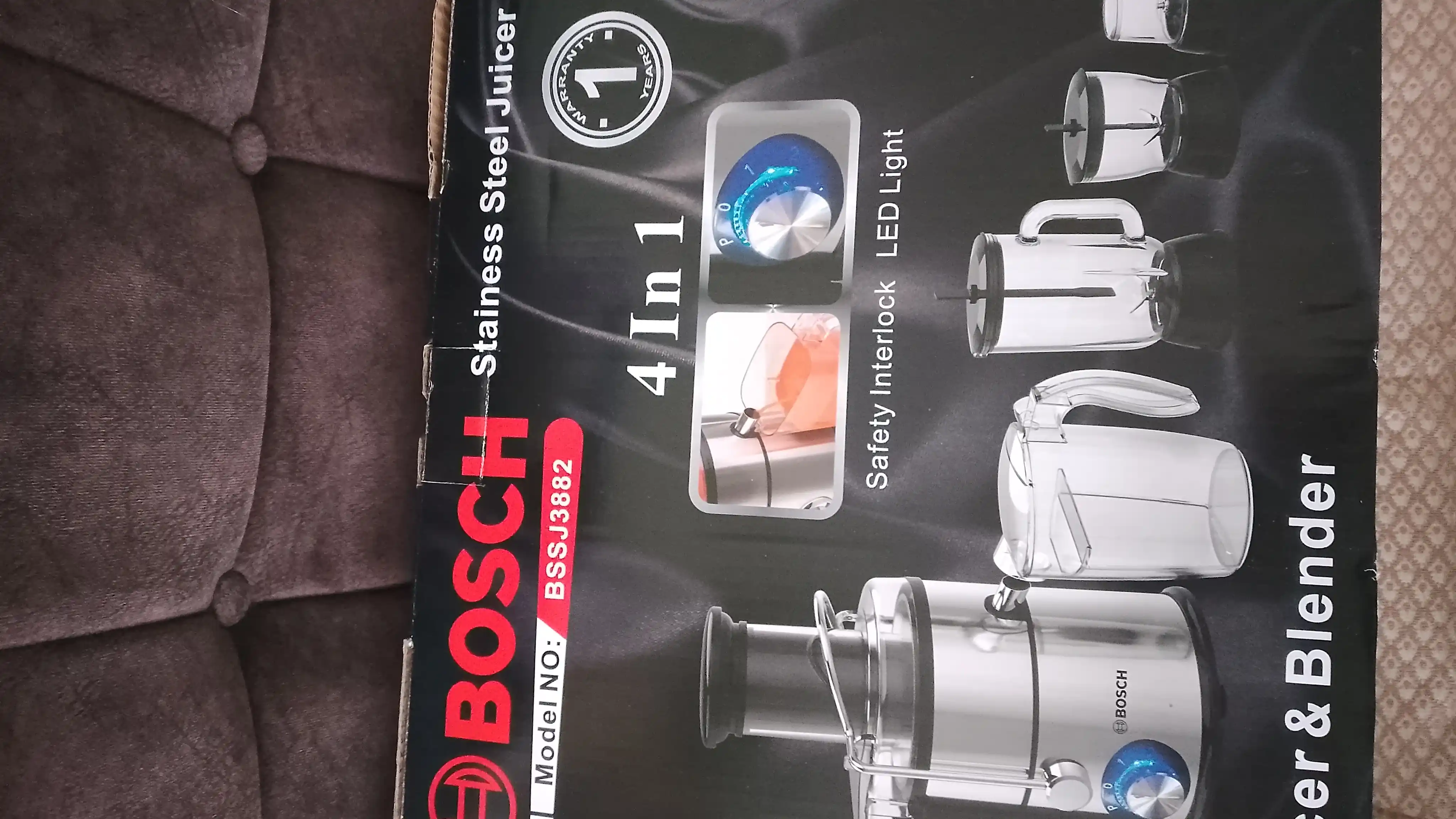 4 ta 1 da sharbat chiqargich, Blender, Kofe maydalagich, Sokovijimalka, mikser, blender