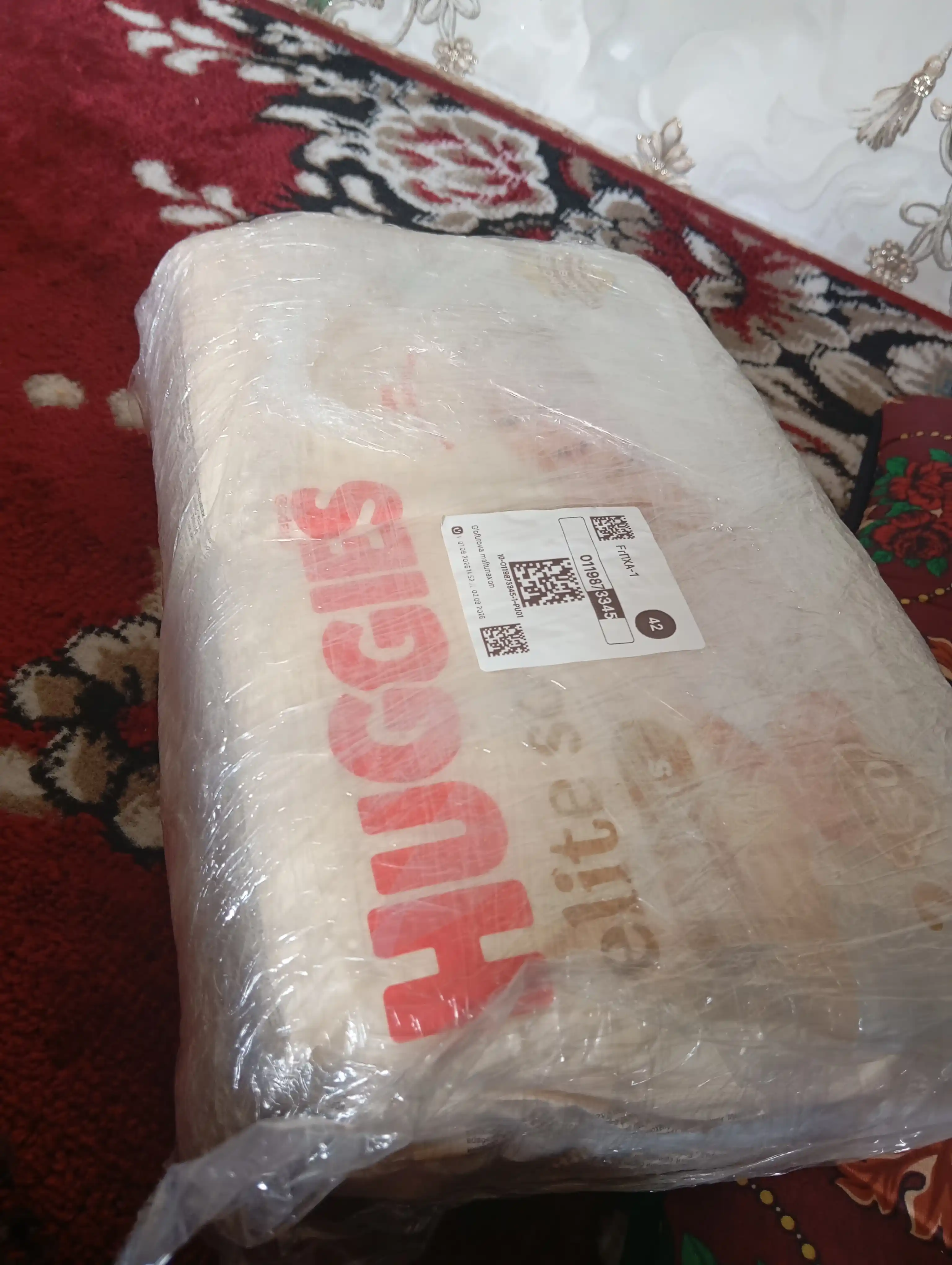 Huggies Elite Soft yangi tug'ilgan chaqaloqlar uchun tagliklar 4-6 kg, 2-o'lcham, 50 dona