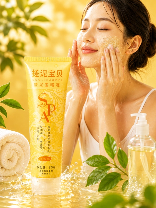 SPA Body Scrub Gel - Tana va qo‘llar uchun po‘st tashlovchi gel-piling, 120 g - 