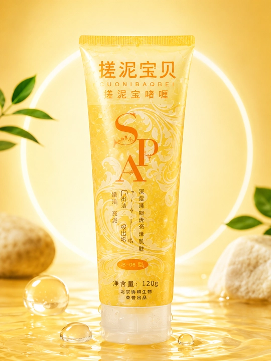 SPA Body Scrub Gel - Tana va qo‘llar uchun po‘st tashlovchi gel-piling, 120 g