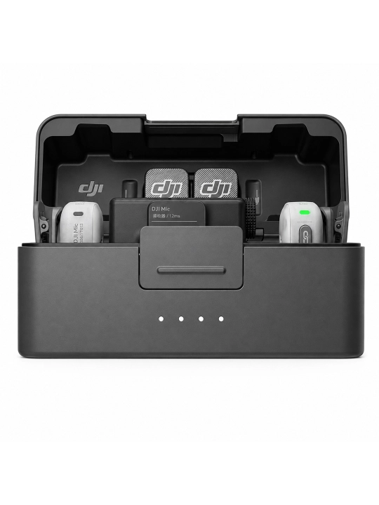 DJI Mic Mini 2 Simsiz mikrofon, shovqinni kamaytirish, USB Type-C, OsmoAudio