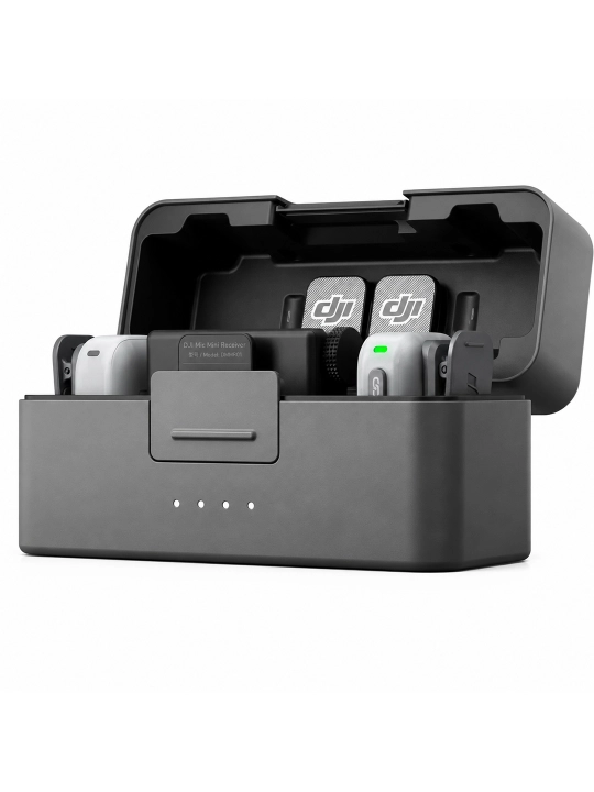 DJI Mic Mini 2 Simsiz mikrofon, shovqinni kamaytirish, USB Type-C, OsmoAudio