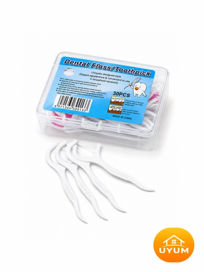 Tish ipi flossiklar Dental Floss, tish tozalagich ipli zubochistka, 150 dona