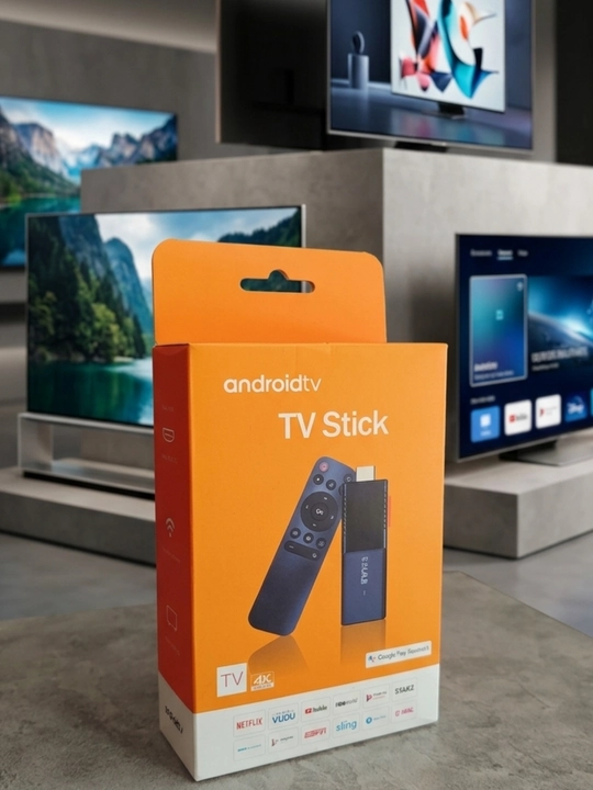 Android TV Stick 4K Smart TV Pristavkasi