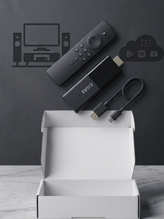 Android TV Stick 4K Smart TV Pristavkasi - 