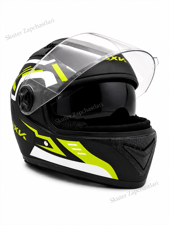 AXK moto shlem, skuter kaska va mototsikl uchun himoya moto kaska Model: 557-903