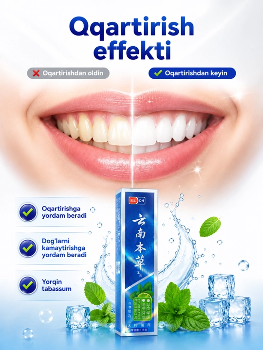 Yalpiz ekstraktli tish pastasi, 115 g