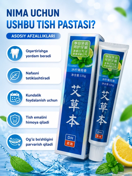 Yalpiz ekstraktli tish pastasi, 115 g