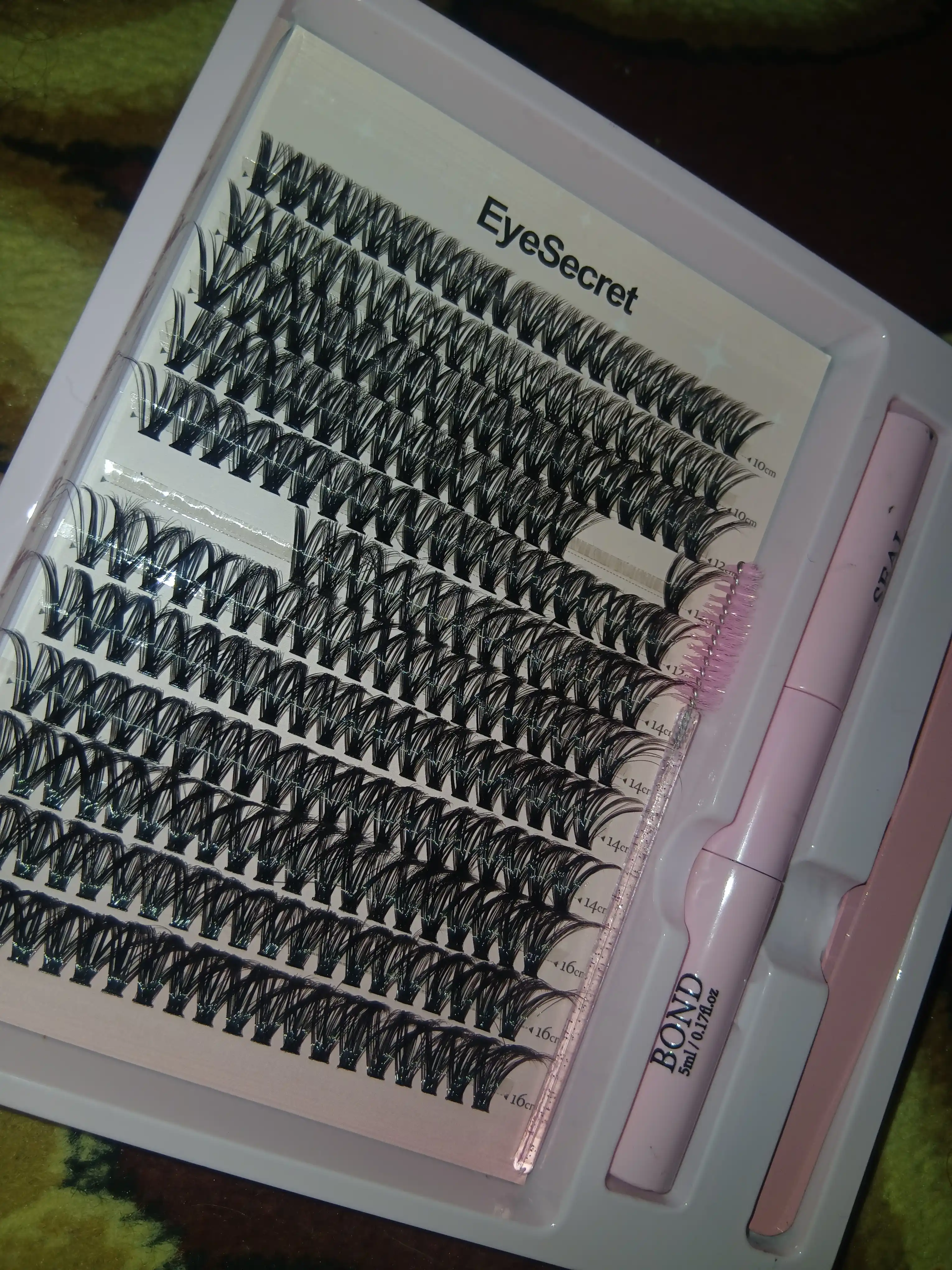 EyeSecret kiprik to‘plami – 240 dona, elim bilan, 3D+4D hajm, D egilish