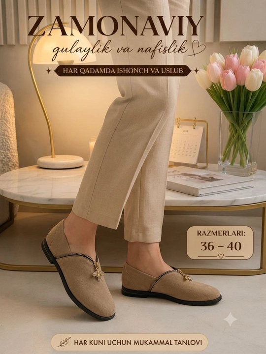Ayollar uchun tuflilar, laklangan, charm, zamsh, zamokli, 35-40