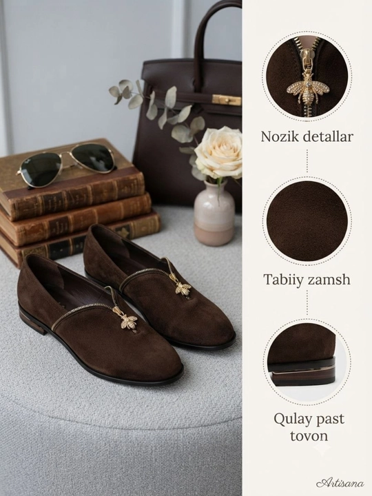 Ayollar uchun tuflilar, laklangan, charm, zamsh, zamokli, 35-40