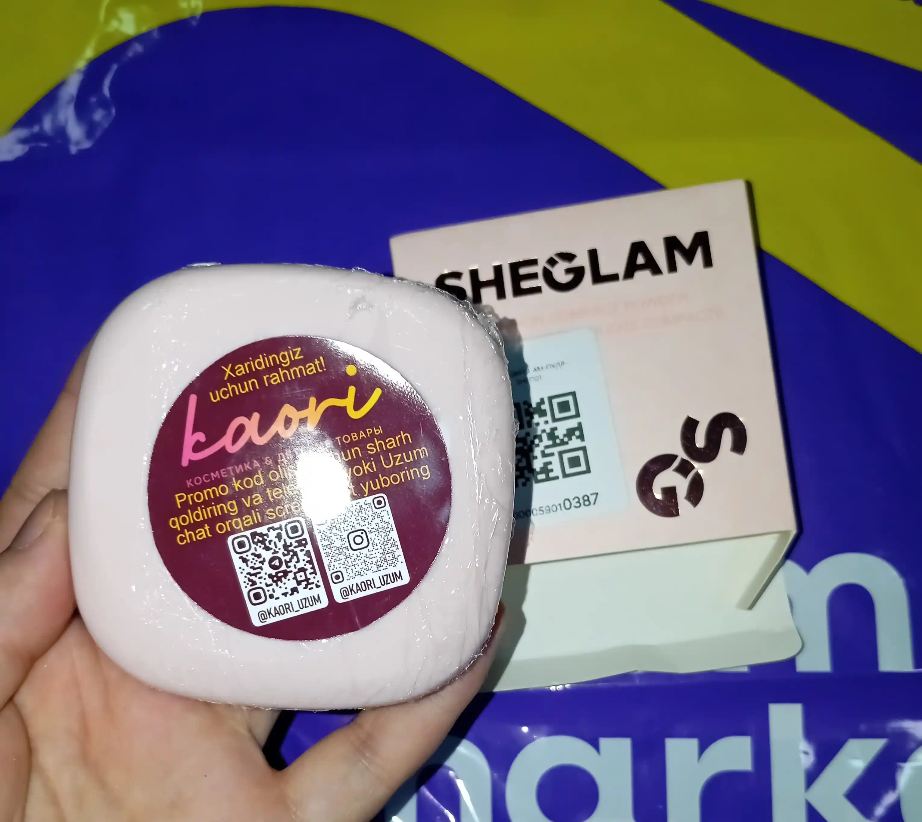 Пудра для лица Sheglam 25+SPF